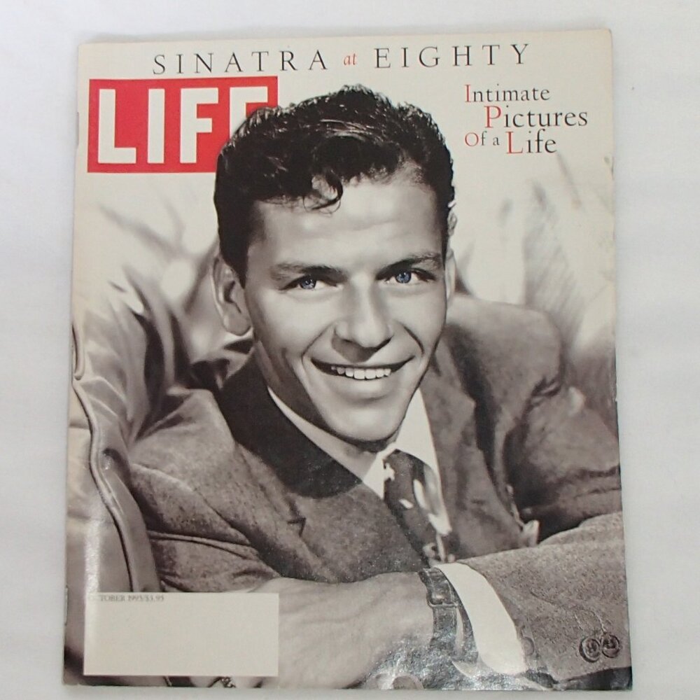 Life Magazine Sinatra at Eighty Intimate Pictures of a Life Oct. 1995 Good-VG